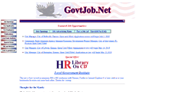 Desktop Screenshot of govtjob.net